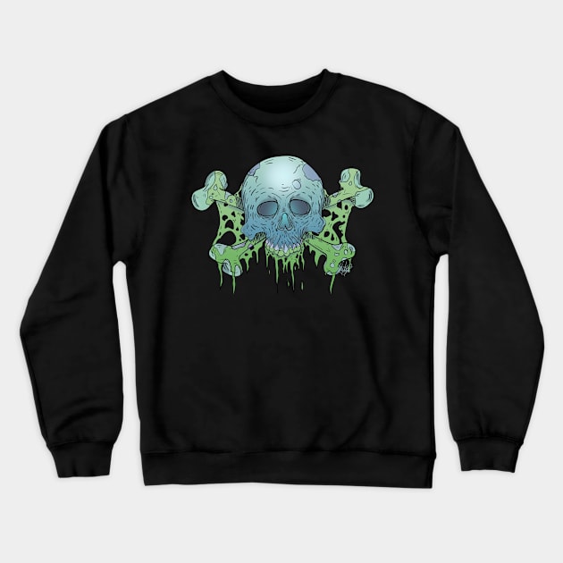 Death comes Ripping Crewneck Sweatshirt by schockgraphics